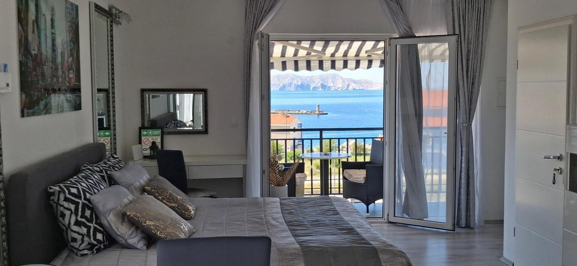 Beautyful Sea View 6 Luxury Studio Danijela Senj  Exterior foto