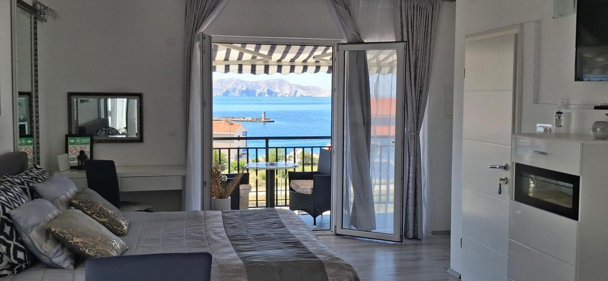Beautyful Sea View 6 Luxury Studio Danijela Senj  Exterior foto